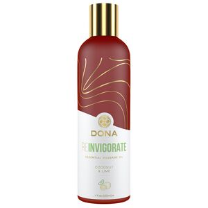 Dona Essential Massage Oil Reinvigorate Coconut Lime