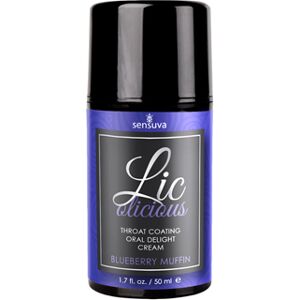 Sensuva - Lic-O-Licious Blueberry Muffin Oral Delight Cream