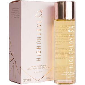 HighOnLove - Massage Oil Strawberries & Champagne 120 ml