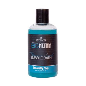 Sensuva Big Flirt Pheromone Bubble Bath Sensually Soft 237 ml