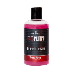 Sensuva Big Flirt Pheromone Bubble Bath Berry Flirty 237 ml