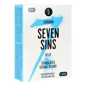 Morning Star Seven Sins - Jelly - Aphrodisiac for Couples - 5 sachets