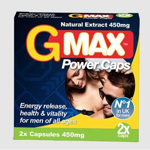 Gold Max GMAX Power  Erektionshjälp 2 kapslar