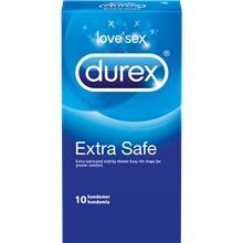 Durex Kondom Extra Safe 10 st/pakke