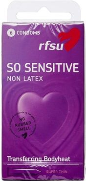 RFSU So Sensitive Latexfrit Kondom Medicinsk udstyr 6 stk