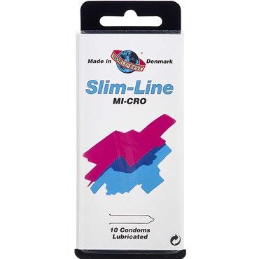 Worlds-Best Worlds Best Micro Slim line Kondom Medicinsk udstyr 10 stk