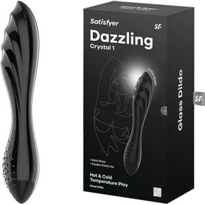 SATISFYER Dazz-Crystal Vibrador Nro 1 Negro 1ud