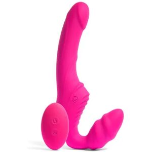 Platanomelón Isa Vibrador Doble para Parejas Fucsia