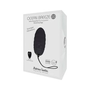 Adrien Lastic Ocean Breeze 2.0 Huevo Vibrador Negro 1ud