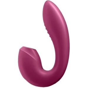 SATISFYER Sunray Stimulator & Vibrator Red 1ud