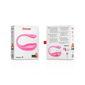 ONINDER Huevo Vibrador Rosa Free App 1ud