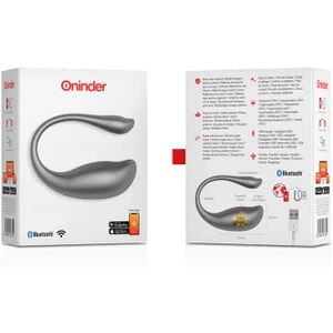 ONINDER Huevo Vibrador Negro Free App 1ud