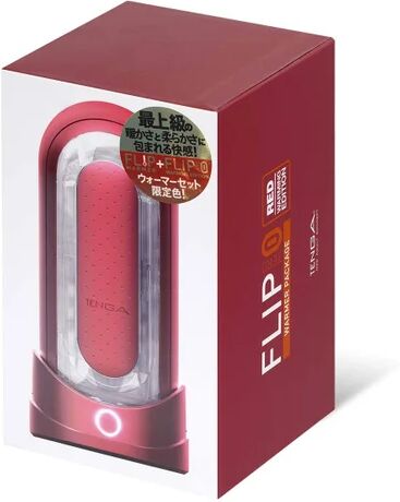 Tenga Flip 0 Zero Red With Heater 1ud