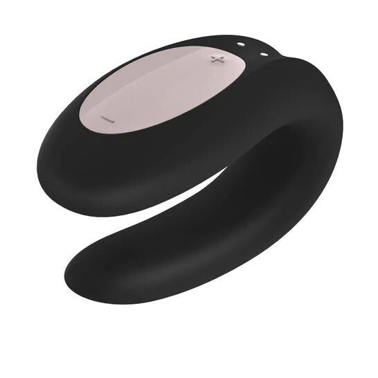 SATISFYER Double Joy con App Oro & Negro 1ud