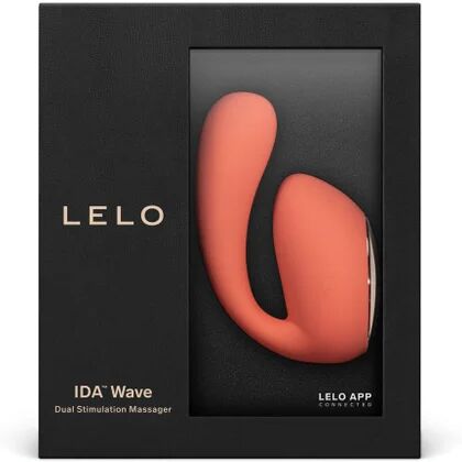 Lelo Ida Wave Masajeador Estimulador Dual Parejas Coral 1ud