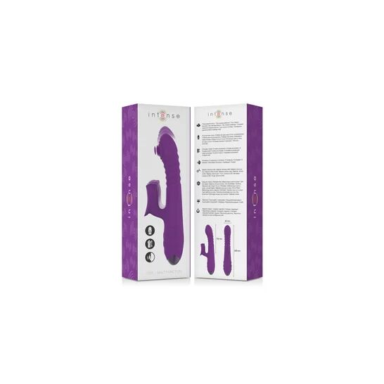 INTENSE Iggy Vibrador Multifunción Recargable Morado 1ud