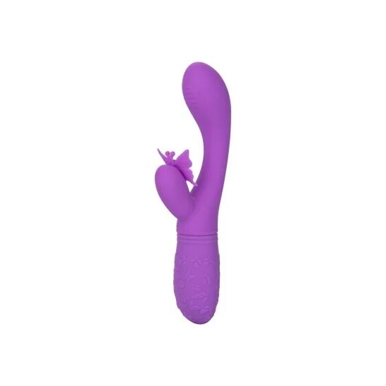 CalExotics Rechargeable Butterfly Kiss Flutter Violeta 1ud