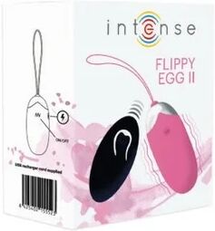 INTENSE COUPLES TOYS Flippy II Huevo Recargable Remoto Rosa 1ud