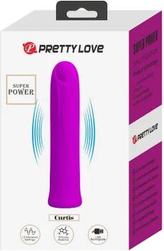 Pretty love Curtis Mini Vibrador Super Power Silicona Violet 1ud