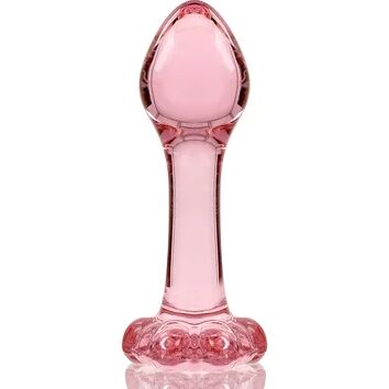 Ibiza Nebula Modelo 2 Plug Cristal Rosa 11x3,5cm 1ud