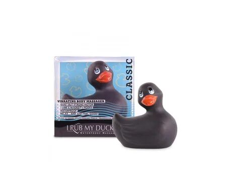 Big teaze toys Vibrador I Rub My Duckie Classic Negro 1 Unidad