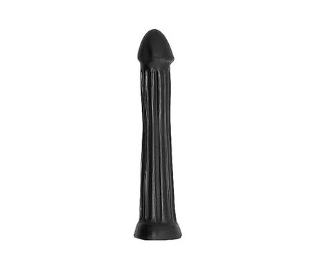 All Black Plug Dildo 31cm 1ud