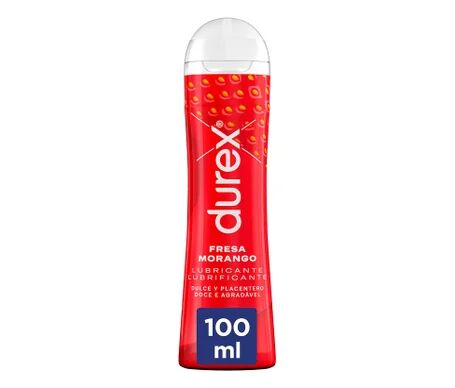 Durex Lubricante Sabor Fresa 100ml