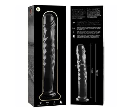 Ibiza Nebula Modelo 16 Dildo Cristal 18,5x3cm 1ud