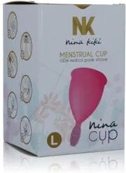 NINA KIKI Cup Copa Menstrual Talla L Rosa 1ud