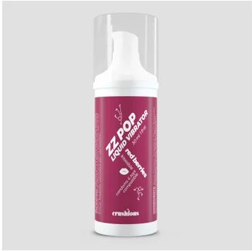 Crushious Vibrador Líquido Zz Pop Frutos Rojos 30ml