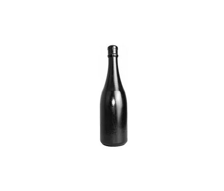 All Black Anal Bottle 34,5cm 1ud