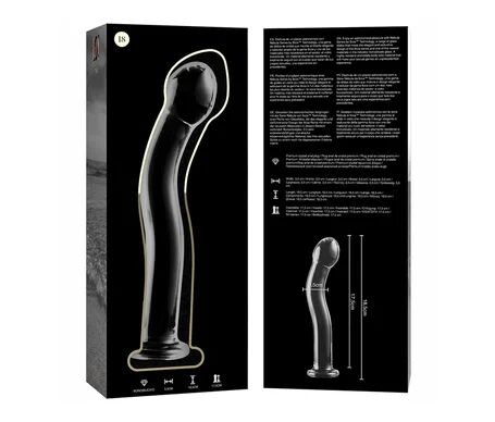 Ibiza Nebula Modelo 18 Dildo Cristal 18,5x3,5cm 1ud