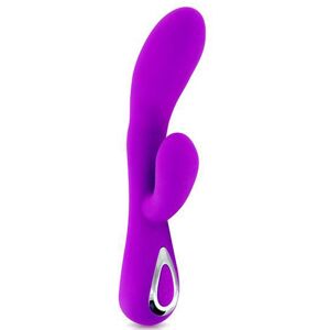 Vibromasseur rabbit USB 2 moteurs 10 programmes