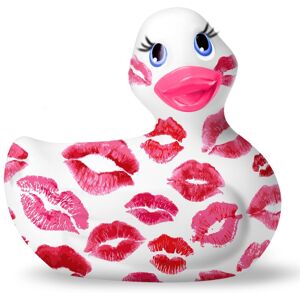 Canard Vibrant I Rub My Duckie 2.0 Romance Kiss Rose et Blanc