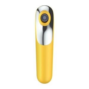 Satisfyer Dual Love Jaune Air Pulse Connected