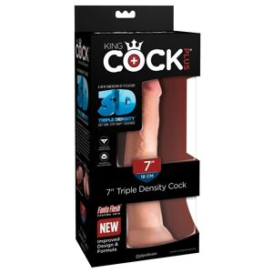 King Cock Gode Triple Densité Toucher Peau 7