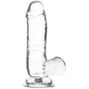 Crystal Addiction - Godemiché transparent - 15 cm