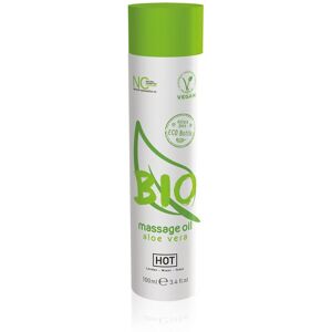 Hot Bio Huile de Massage Aloe Vera Vegan - 100 ml