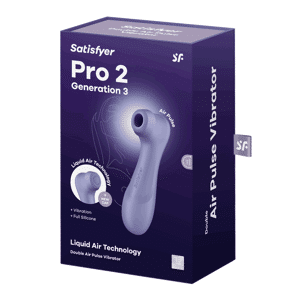 Pro 2 Generation 3 Lila - Air Pulse Vibrator