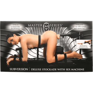 Master Series Machine à Sexe de Luxe - Noir