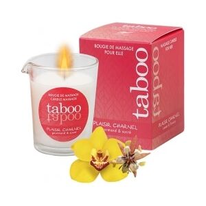 Bougie de Massage Taboo Pour Elle - Parfum : Chocolat