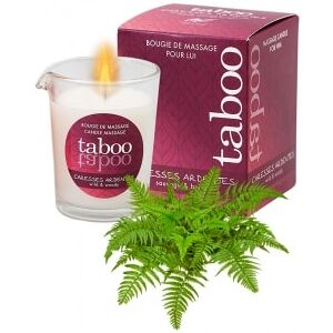 Bougie de Massage Taboo Pour Lui - Parfum : Herbes Fraîches