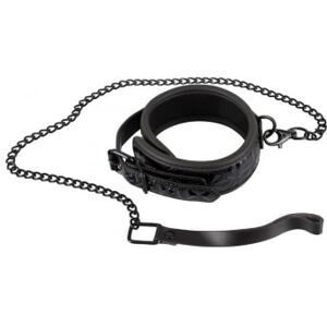 Bad Kitty Collier Choker et Laisse Noir