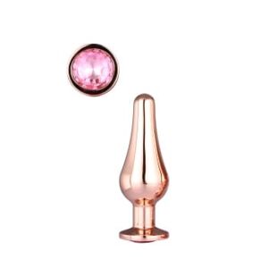 Plug Anal Bijou Rose Gold Pleasure S