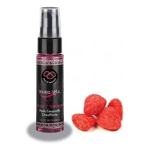 Voulez-Vous... Huile de massage chauffante L'Huile de la Tentation tagada 35 ml