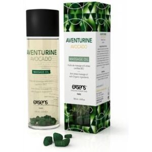 Exsens Huile de Massage Anti-Stress BIO Aventurine et Avocat