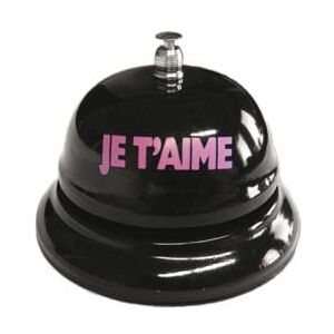 Ozze Cloche de Comptoir Sonnez pour un Je t'aime