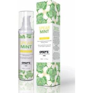 Exsens Huile de Massage Chauffante Gourmande BIO Menthe Verte