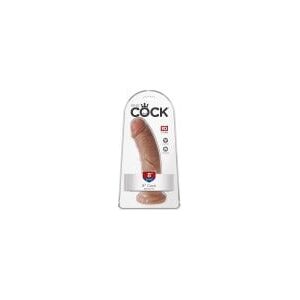 Gode Ventouse 20,3 cm King Cock Beige