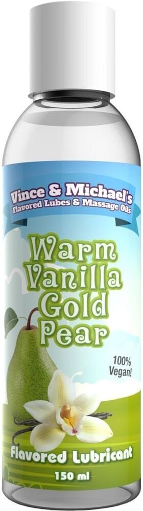 Vince et Michael's Lubrifiant Eau Gourmand Vanille et Poire 150 ml